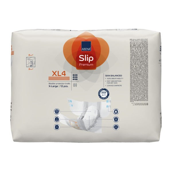 Slip Abena XL4, orange – 48 Stück (4 x 12)