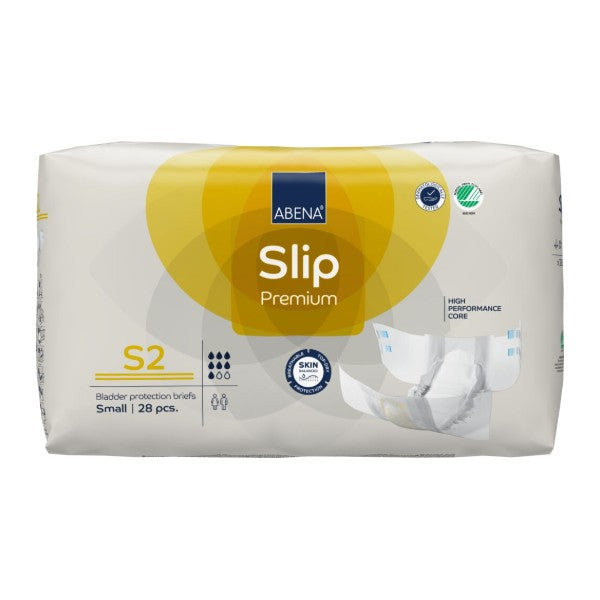 Slip Abena S2, gelb – 84 Stück (3 x 28)