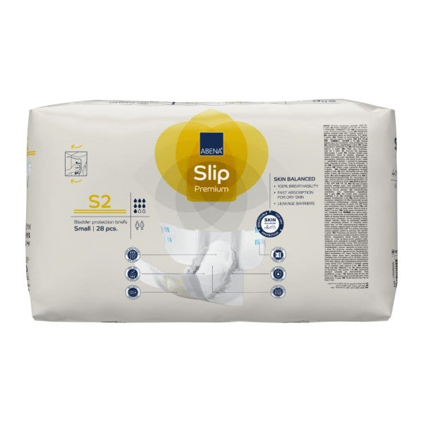 Slip Abena S2, gelb – 84 Stück (3 x 28)
