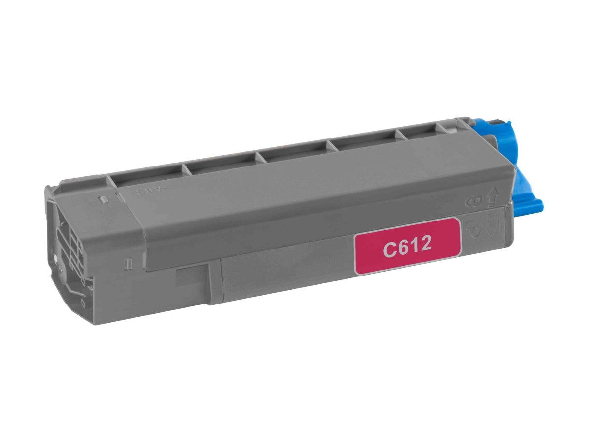 OKI C612 Toner kompatibel – 6'000 Seiten, Magenta