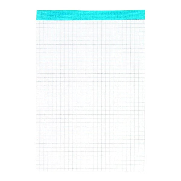 ELCO Notizblock kariert A6, 4 mm, weiss, 100 Blatt
