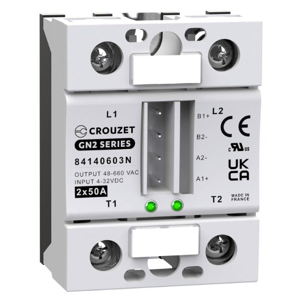Halbleiterrelais Crouzet 84140603N, 50 A / 660 V AC – 1 Stück