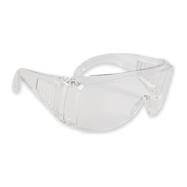 Schutzbrille Hygostar für Brillenträger, Polycarbonat, klare Gläser, EN 166 – 1 Stück