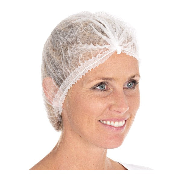Klipphaube Hygonorm light, PP-Vlies, weiss, Ø 50 cm – 1000 Stück