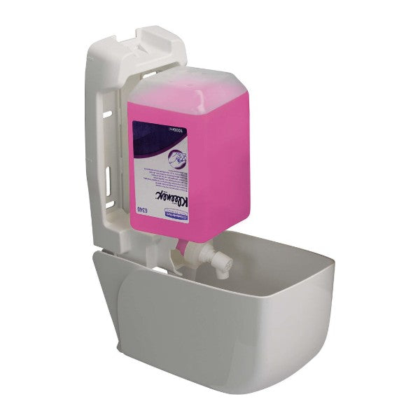 Seifenspender Kimberly-Clark Aquarius, weiss, 235 × 116 × 114 mm – 1 Stück