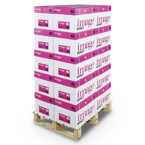 Druckerpapier Image Impact A5, 160 g/m², hochweiss, 54'000 Blatt – 1 Palette (54 Kartons)