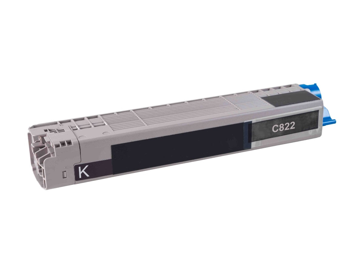 Toner-Modul komp. zu OKI C822 7'000 Seiten, black