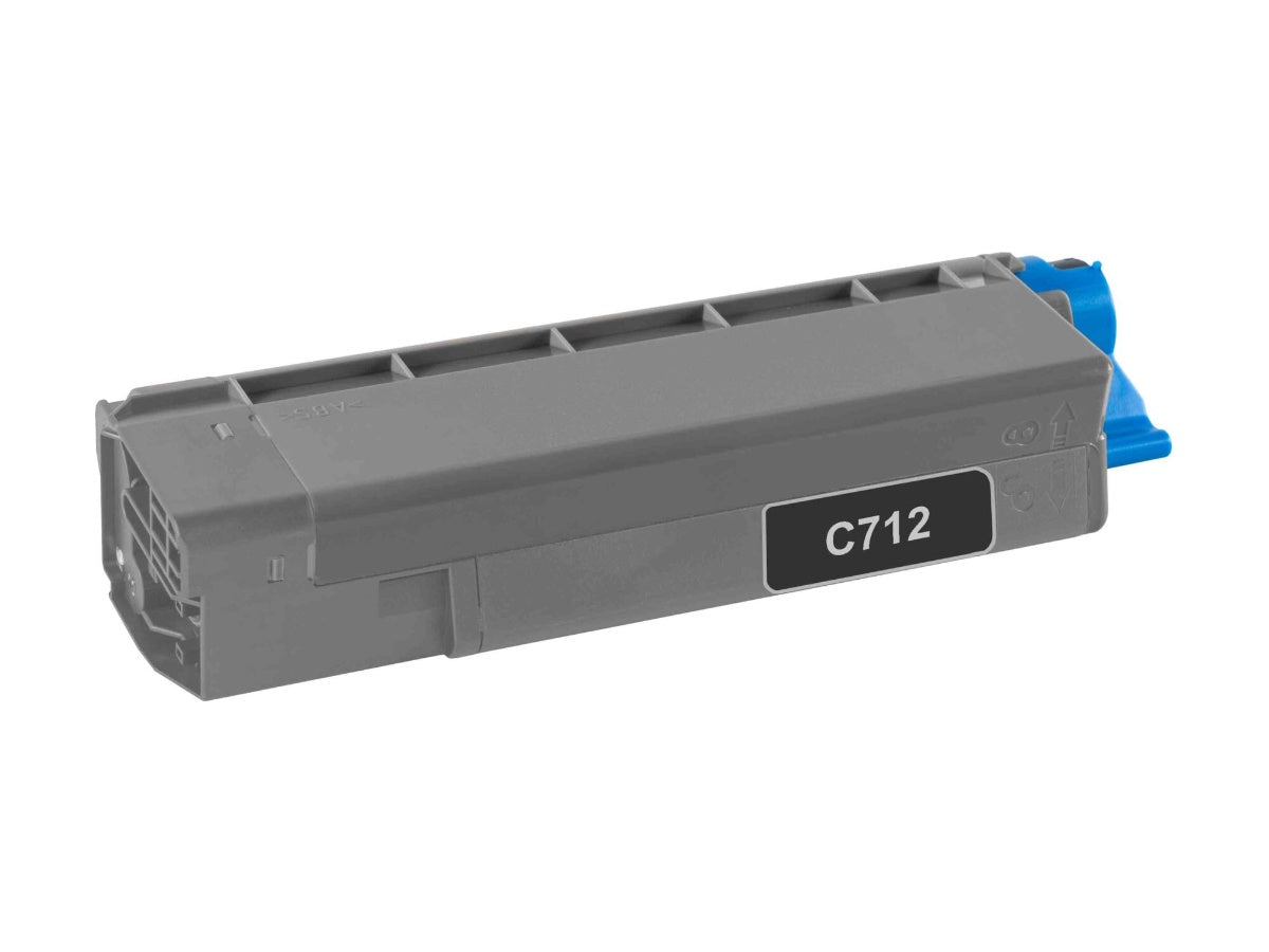 Toner-Modul komp. zu OKI C712 11'000 Seiten, black