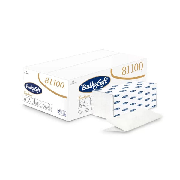 Bulkysoft Excellence Handtuch, 2-lagig, 20 x 160 – 3200 Stück
