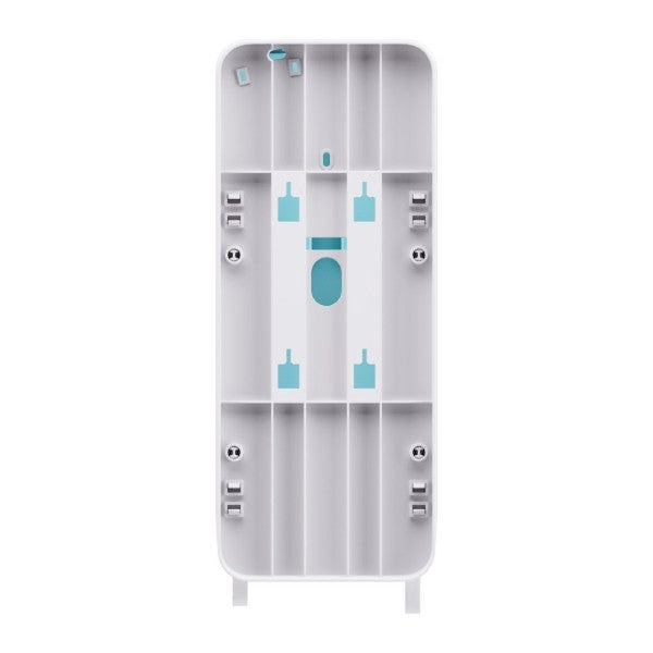 Toilettenpapierspender Satino System Doppelrollen – JT3 System, Kunststoff, weiss – 1 Stück