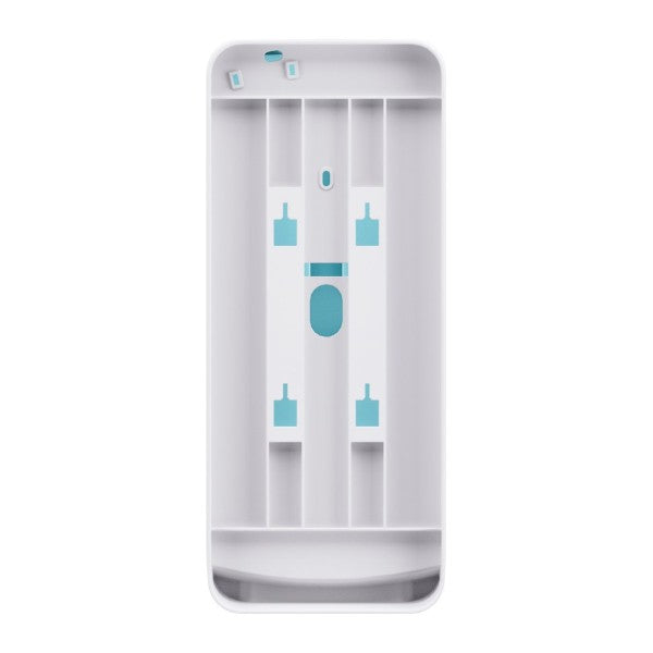 Toilettenpapierspender Satino Einzelblatt – BT1 System, Kunststoff, weiss – 1 Stück