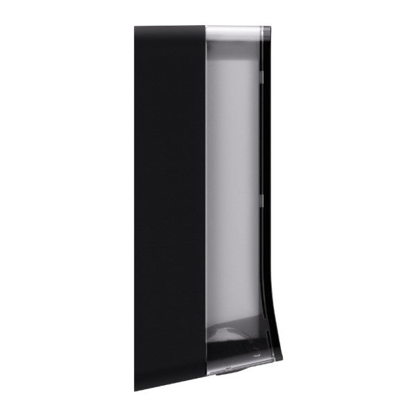 Toilettenpapierspender Satino Einzelblatt – BT1 System, Kunststoff, schwarz – 1 Stück