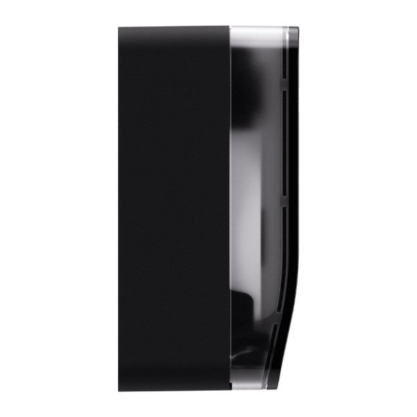 Toilettenpapierspender Satino Mini Jumbo – JT1 System, Kunststoff, schwarz – 1 Stück