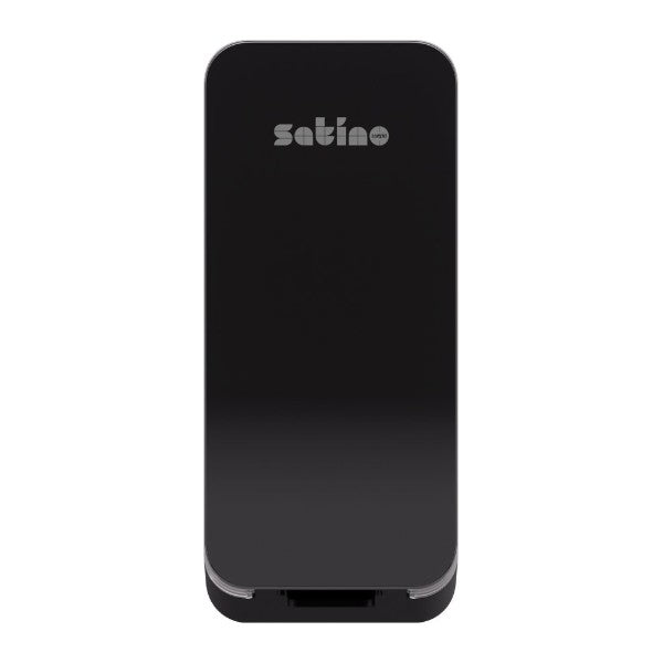 Seifenspender Satino Hyginity Clean&Care 1000 mit Sensor – SF1 System, Kunststoff, schwarz – 1 Stück