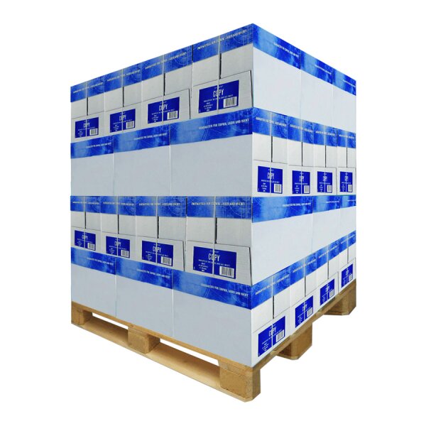 Symbio Copy Kopierpapier A4, 80 g/m², 2'500 Blatt - Palette (40 Kartons)