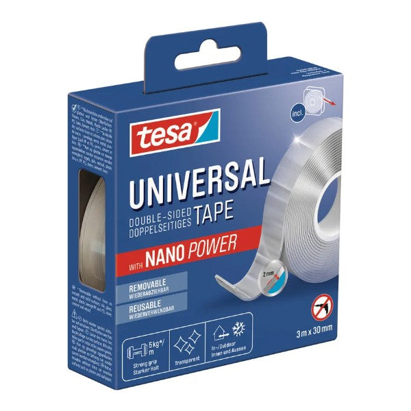TESA Klebeband doppelseitig 3mx30m