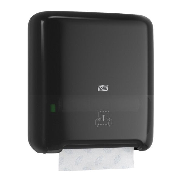 Rollenhandtuchspender Tork Matic Elevation H1, Kunststoff, schwarz – 1 Stück