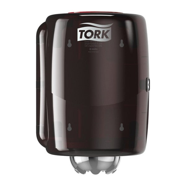 Spender Tork Performance für Papierwischtücher Midi M2, Kunststoff, schwarz/rot – 1 Stück