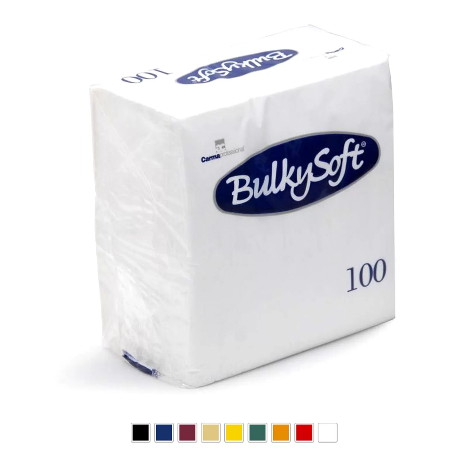 Servietten Bulkysoft 24 x 24 cm, 2-lagig, 1-4 Falzung multicolor
