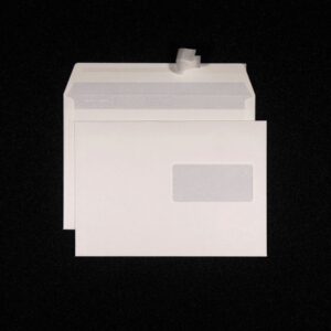 Mettler Couvert C5 Fenster rechts weiss 100 g/m² (500 Stück)