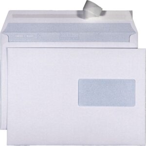 Mettler Couvert C5 Fenster rechts ultraweiss 100 g/m² Haftklebe (500 Stück)
