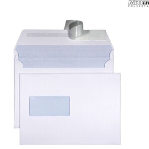Mettler Couvert B5 Fenster links ultraweiss 120 g/m² (250 Stück)