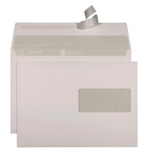 Mettler Couvert C5 Fenster rechts weiss 120 g/m² (500 Stück)