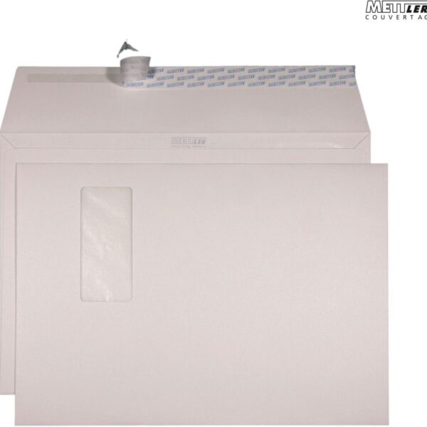 Mettler Couvert C4 Fenster links 120 g/m² (250 Stück)
