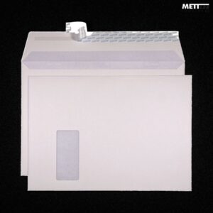 Mettler Couvert C4 Fenster links weiss 120 g/m² (250 Stück)