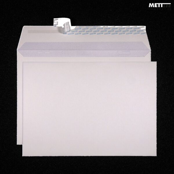Mettler Couvert C4 ohne Fenster weiss 120 g/m² (250 Stück)