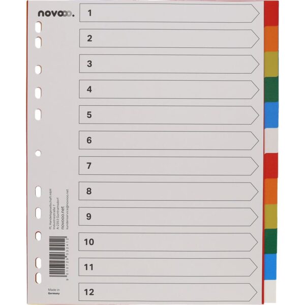 NOVOOO Register A4+ multicolor