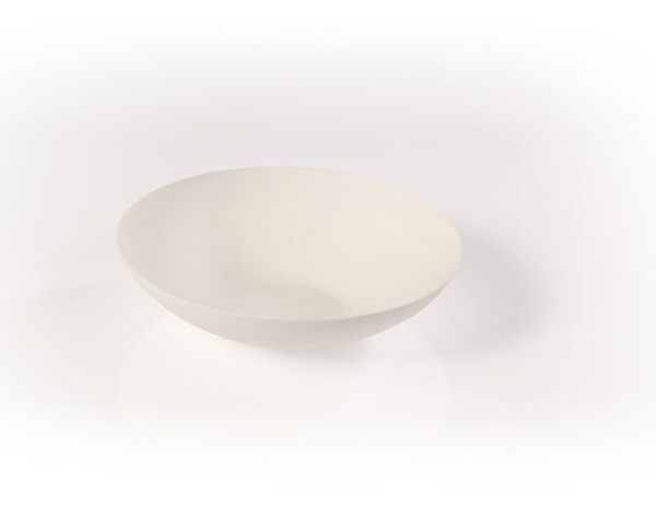 Teller Bagasse, weiss, Ø 180 x 45 mm, 450 ml