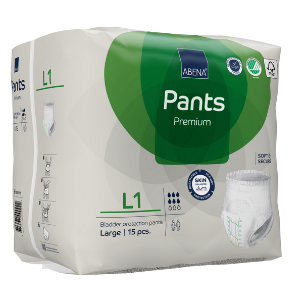 Abena Pants L1, grün