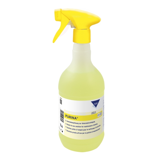 Kleen Purgatis PURINA Fettlöser, gebrauchsfertig, 1 Liter – 6 Flaschen