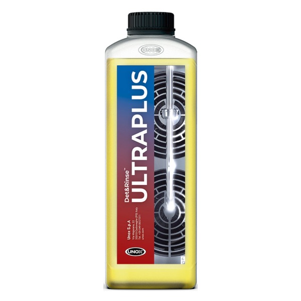 Unox.Det Rinse ULTRAPLUS Reiniger und Klarspüler – 1 Flasche à 1 l